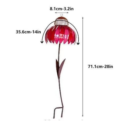 Glosrity Outdoor Flower Bird Feeder 🌹Spring Decoration💖