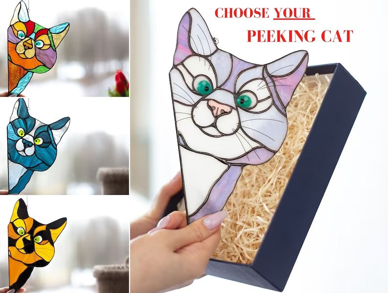 Glosrity Peeking Cat